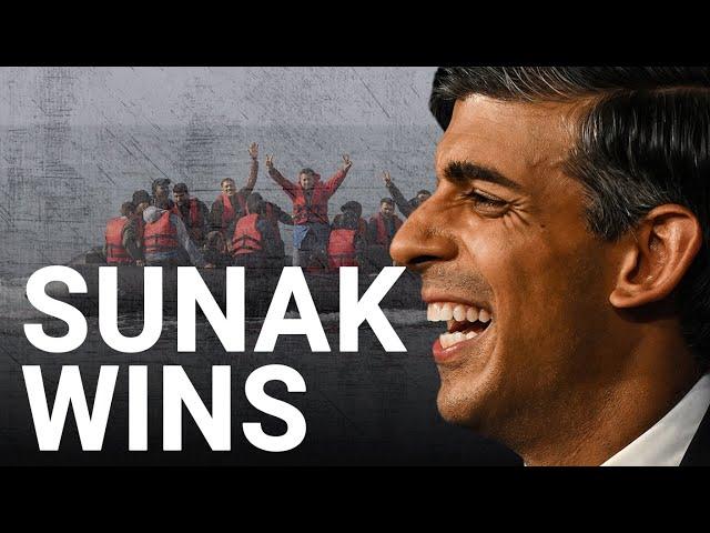 Sunak wins Rwanda vote, but public confidence in ‘chaotic’ Tory party is low