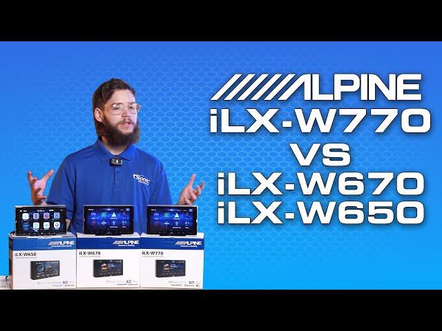 Alpine iLX-W770 Review: How It Stacks Up Against the iLX-W670 and iLX-W650