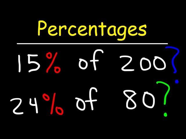 Percentages Made Easy!