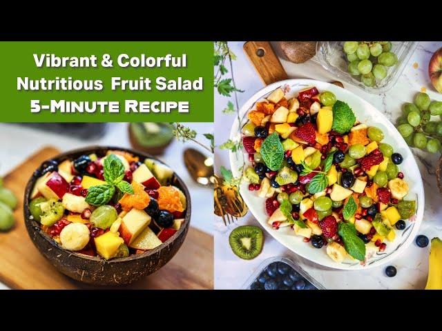 Ultimate Fruit Salad Recipe  | Easy Step-by-Step Recipe! Healthy Dessert is Guaranteed to WOW!