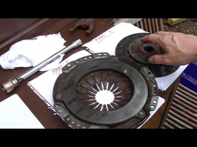 Part 23/34 How to replace CLUTCH Toyota Corolla:  Clutch all parts check. Years 2000 to 2022