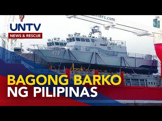 2 bagong missile boats mula sa Israel, dumating na sa Pilipinas