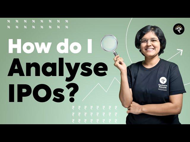 How do I Analyse IPOs | Top 10 Analysis Parameters for IPOs | CA Rachana Ranade