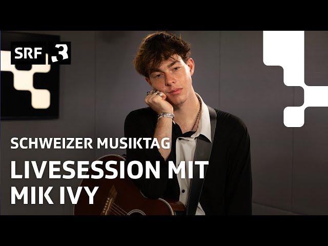 Mik Ivy – «Howard» (Livesession) | Schweizer Musiktag 2024 | SRF 3