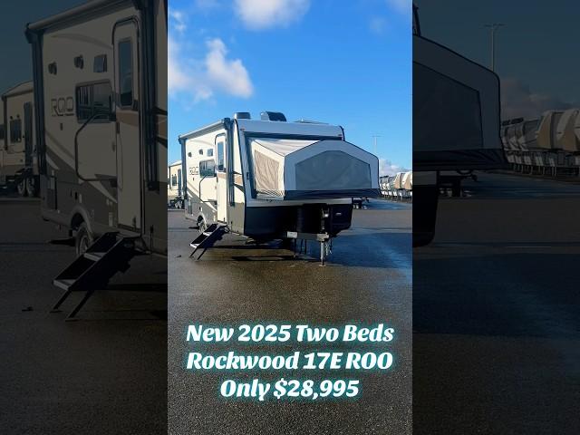 2025 Rockwood 17EROO #bestrvcenter #tinyhouse #popup #rockwoodrv #traveltrailer #camping #rvlife