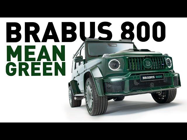 BRABUS 800 Mean Green - THE ICON RETURNS.