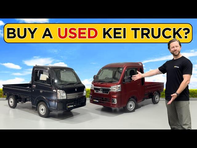 Should you buy a USED Kei Truck? - Suzuki Carry vs. Daihatsu Hijet