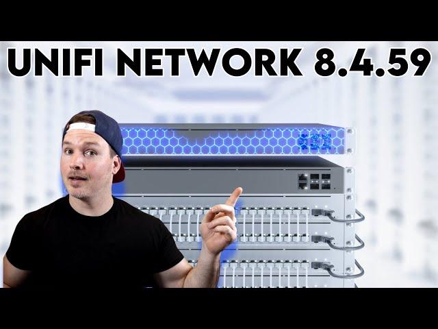 Unifi Network 8.4.59 : Packet capture, Pro AV, Passpoint