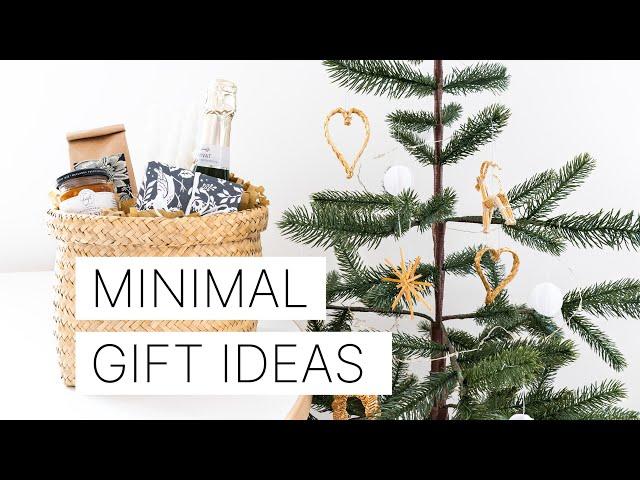 Minimal GIFT Ideas I SIMPLE I Scandinavian