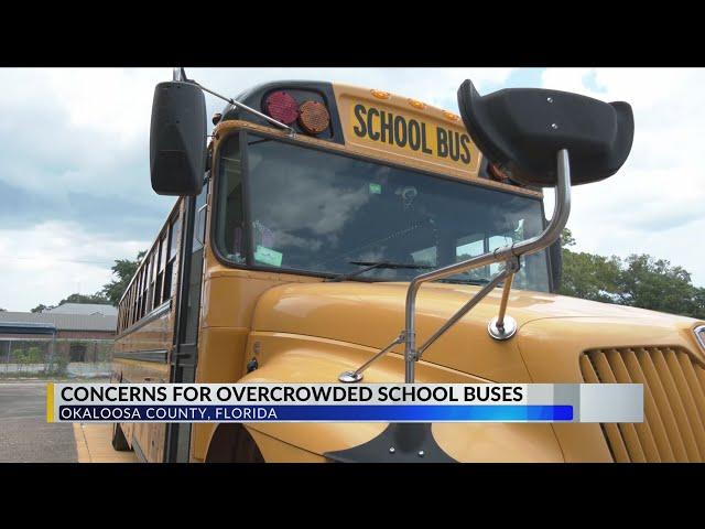 Okaloosa County parents concerned about overcrowded school buses