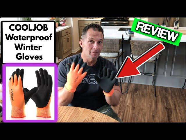 COOLJOB Waterproof Winter Gloves