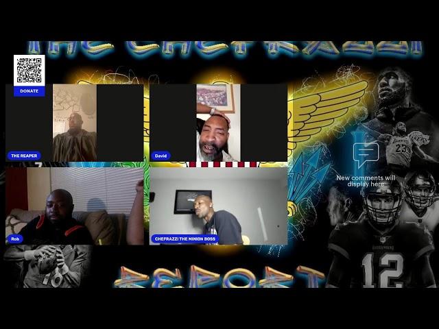 GOOOD EVENING WELCOME TO THE SEASON FINALIE EPISODE OF THE CHEFRAZZI REPORT