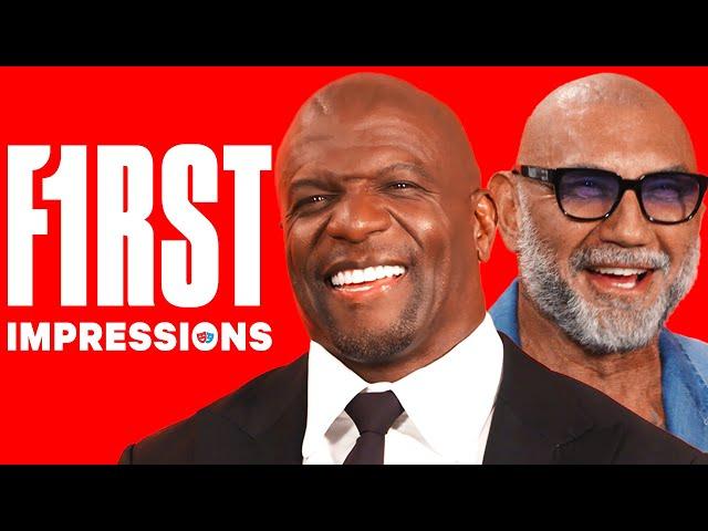 Terry Crews & Dave Bautista Recreate White Chicks And Guardians of the Galaxy | First Impressions