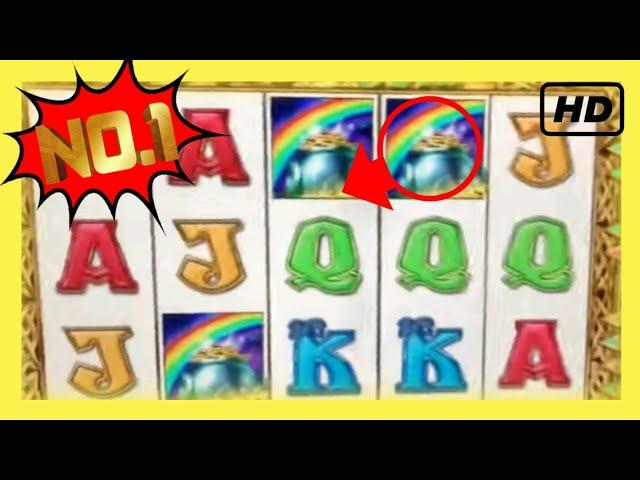 Rainbow Riches T7 £500 Jackpot - Winning The Pots  and Leprechaun Big Wins