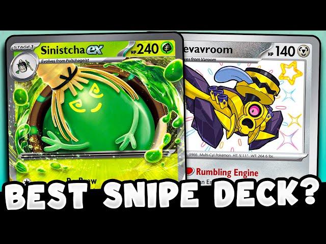 Snipe 200+ Damage ANYWHERE with Sinistcha ex & Revavroom!