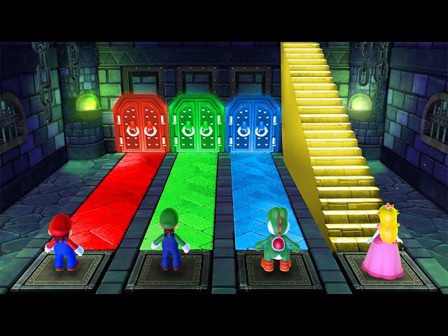 Mario Party 10 Minigames - Peach Vs Yoshi Vs Luigi Vs Mario (Master Cpu)