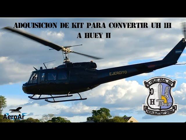 UH 1H trasformado a Huey II !