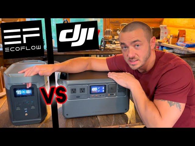 DJI Portable Power Station VS EcoFlow Delta 2 | Portable Power Station Comparison DJI Power 1000