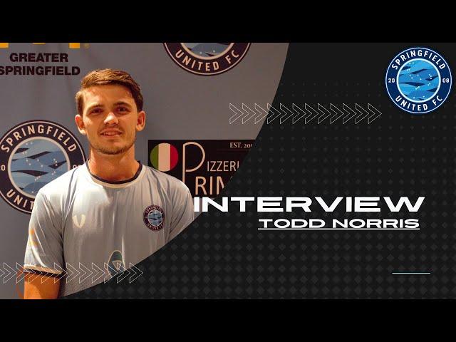 INTERVIEW I FIRST SIGNING FOR 2022 I TODD NORRIS