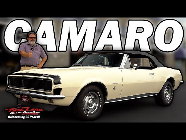 1967 Chevrolet Camaro - For Sale at Fast Lane Classic Cars!