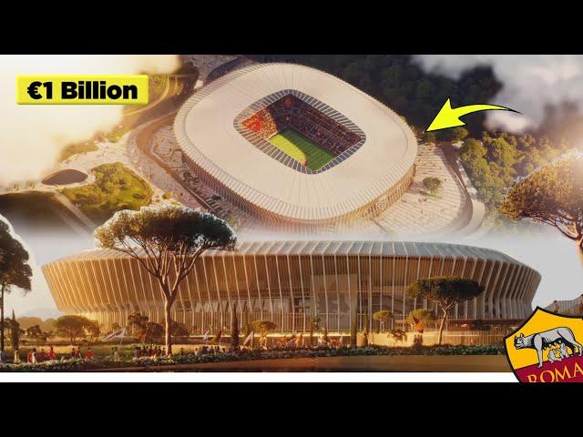 Inside As Roma's New Stadium