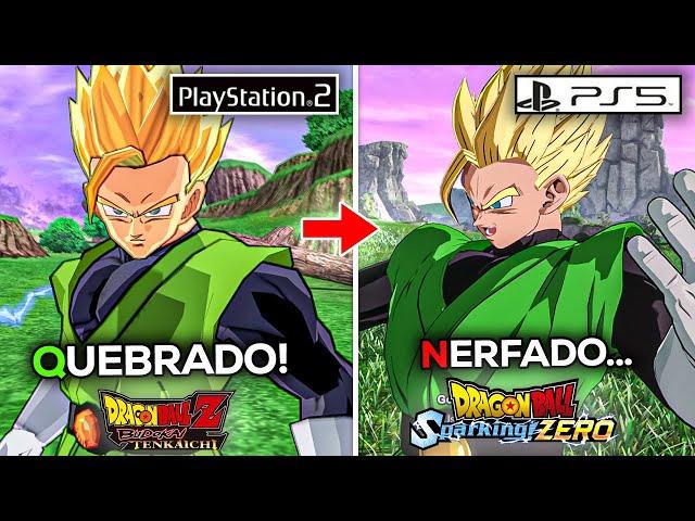 5 Personagens BONS em Tenkaichi 3 que FICARAM RUINS em Sparking! ZERO