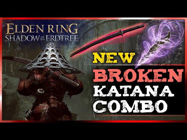 Elden Ring DLC - UNDEAD SAMURAI NEW STRONGEST Katana Build in the Game! (Shadow of the Erdtree)