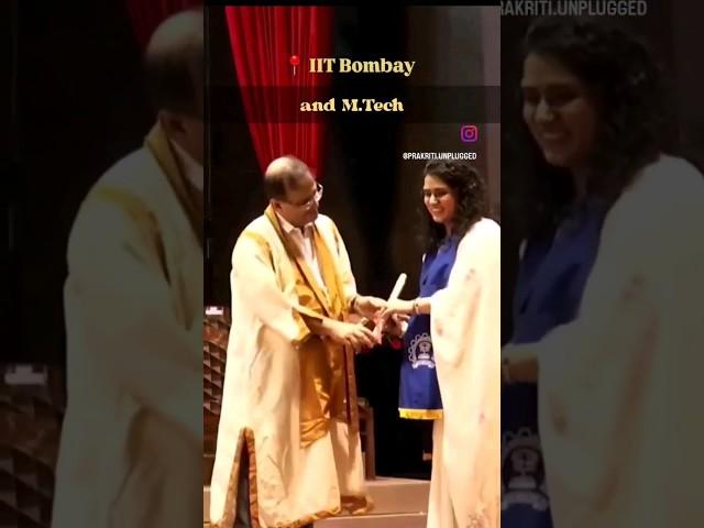 Dreams do come true️ | Prakriti Mehta IIT Bombay #shorts #jee #iit #motivation