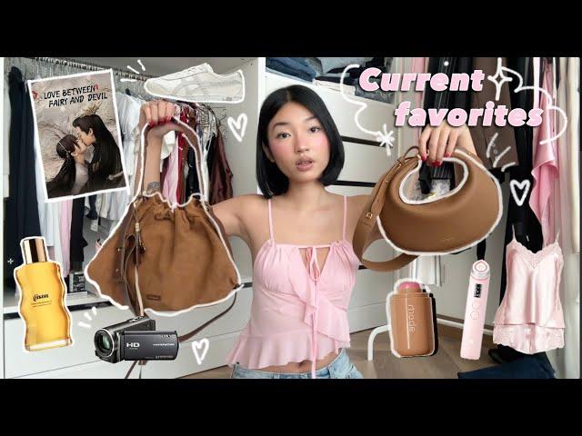 MY CURRENT FAVORITES | Books, bags, tech + beauty
