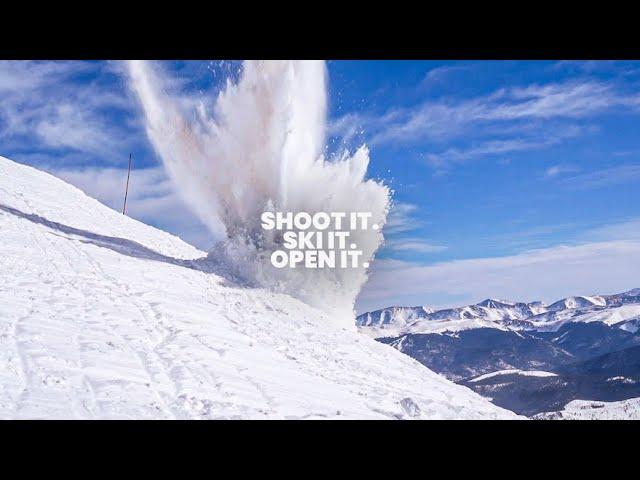 Shoot it. Ski it. Open it. Breck Ski Patrol is the , literally.