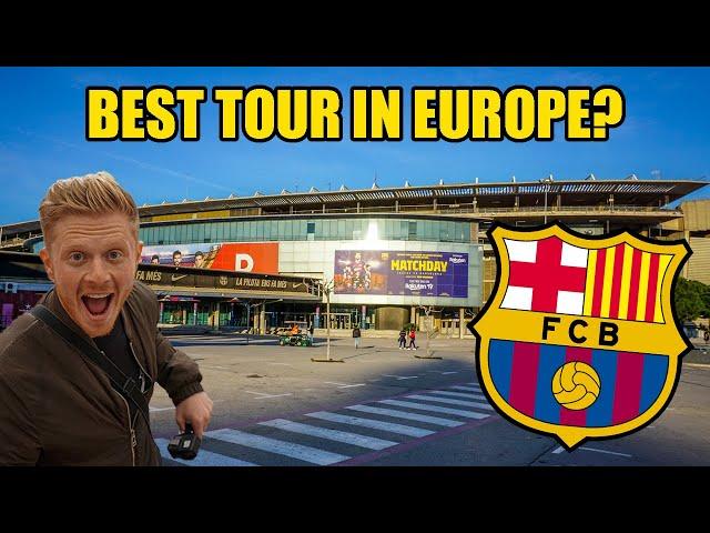 FC BARCELONA STADIUM TOUR! Camp Nou, The ULTIMATE Stadium Tour!