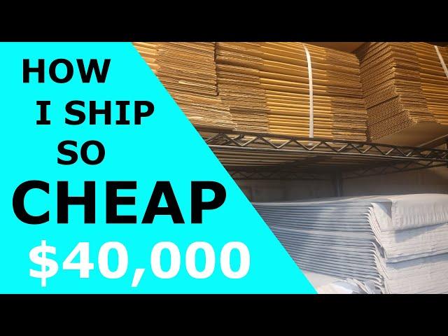 How I Ship So CHEAP! - The Cheapest Way To Ship Etsy, eBay and Amazon Items