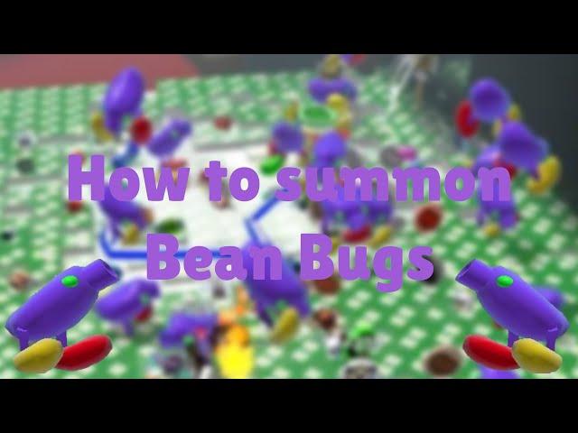 How to summon Bean Bugs! - Bee Swarm Simulator