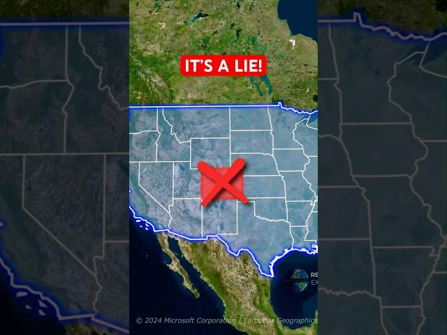 Colorado's Borders Are Lying  #shorts #maps #usa #colorado #borders #history #facts #funfacts