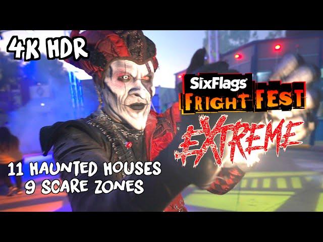 Fright Fest Extreme 2024 at Six Flags Magic Mountain - Valencia, California