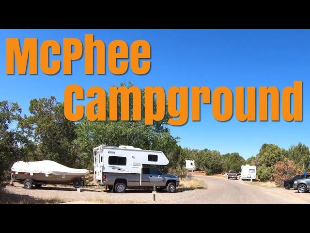 McPhee Campground - Dolores Colorado