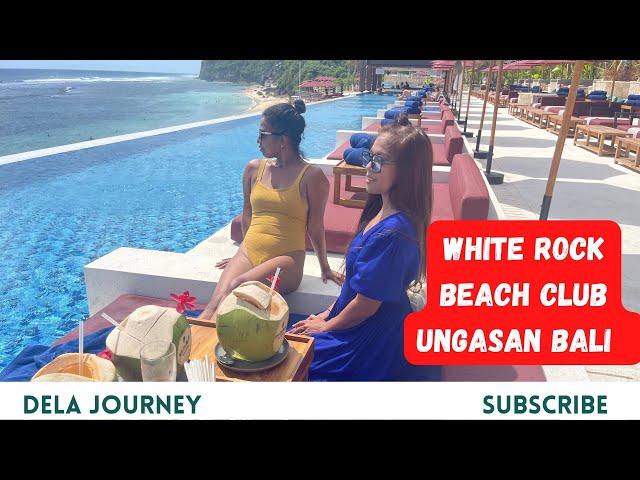 Beach Club Hits Bali | White Rock Beach Club Ungasan Bali | Bali Travel VLOG