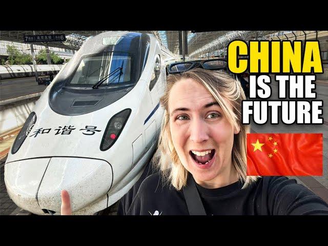 CHINA TRAINS ARE AMAZING! (British Couple First Impressions of China’s Bullet Train) 