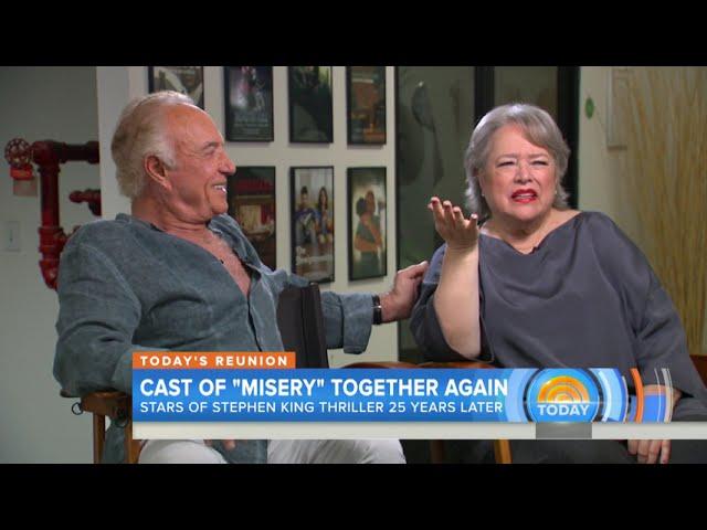 James Caan & Kathy Bates reunite 25 years after Misery - TODAY