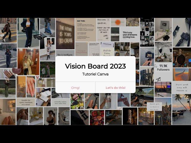 Comment faire son Vision Board 2023  | Sofia Hamdi