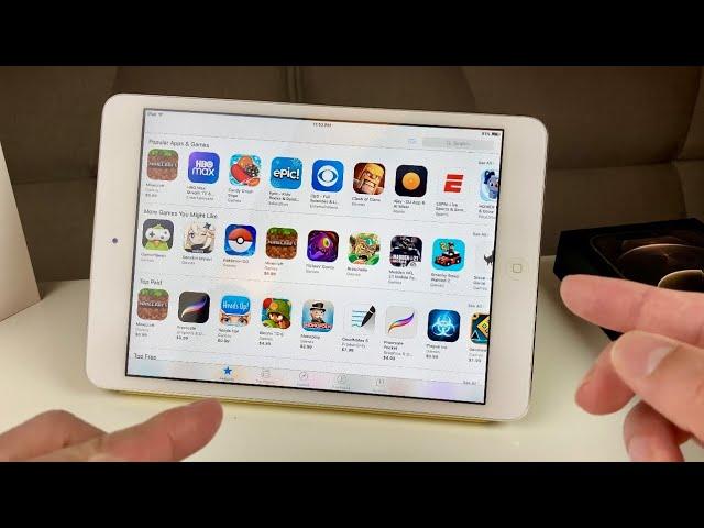 How to Download Apps on Old iPad (iPad Mini / iPad 1, 2, 3, 4 / iPad Air)