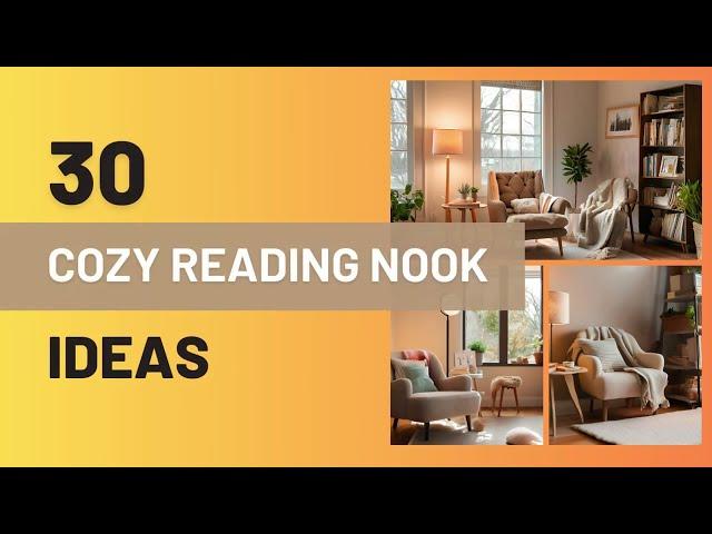 30 Popular Cozy Reading Nook Ideas