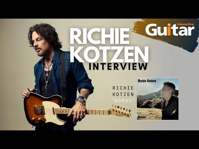 Richie Kotzen on His Early Career, New Album 'Nomad,' and the Evolution of His Playing Style