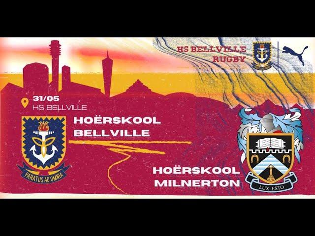 Rugby | Bellville HS U15A vs Milnerton HS U15A | 2025-05-31 09:00 | Bellville HS