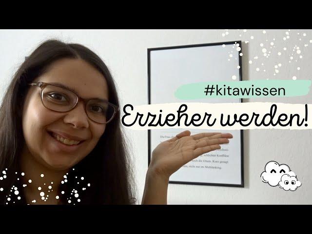 Erzieher werden! Schulische Ausbildung, wie geht das? Hinweise für dich | #kitawissen | Mamiwölkchen