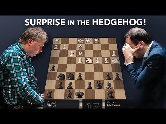 I used a SHOCKING new idea in the Hedgehog to beat Alexei Shirov!