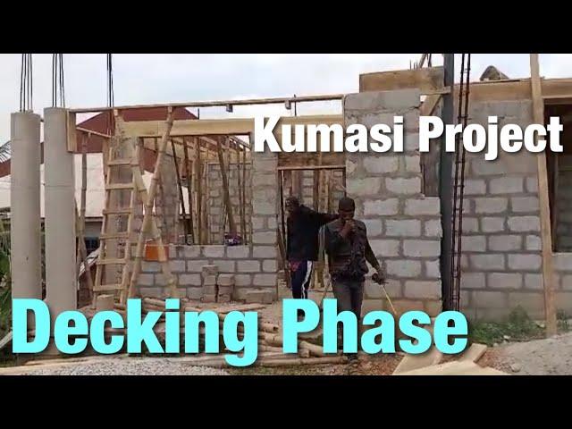 Building In Ghana  | 5 Bedroom House Construction | Kumasi project | Foundation And Decking
