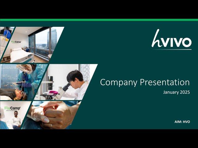 hVIVO PLC - Company Presentation