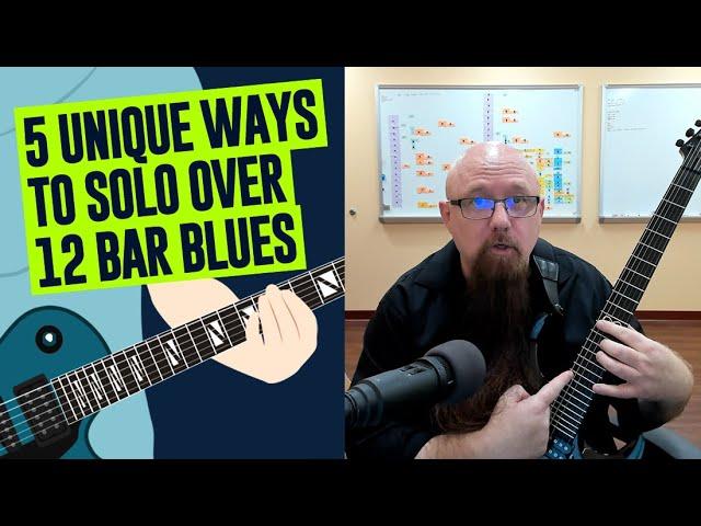 5 VERY Exotic Scales To Use Over 12-Bar Blues