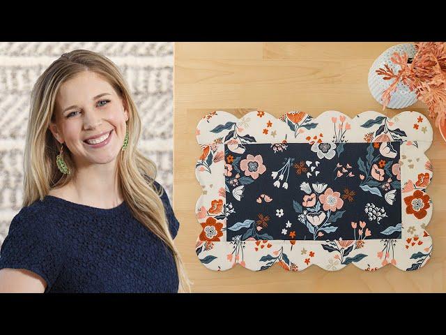 How To Make Simple Quilted Placemats - Free Project Tutorial